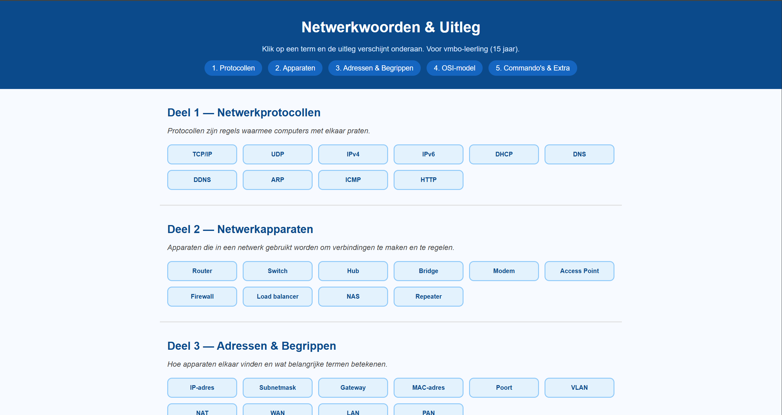 Project 1 screenshot