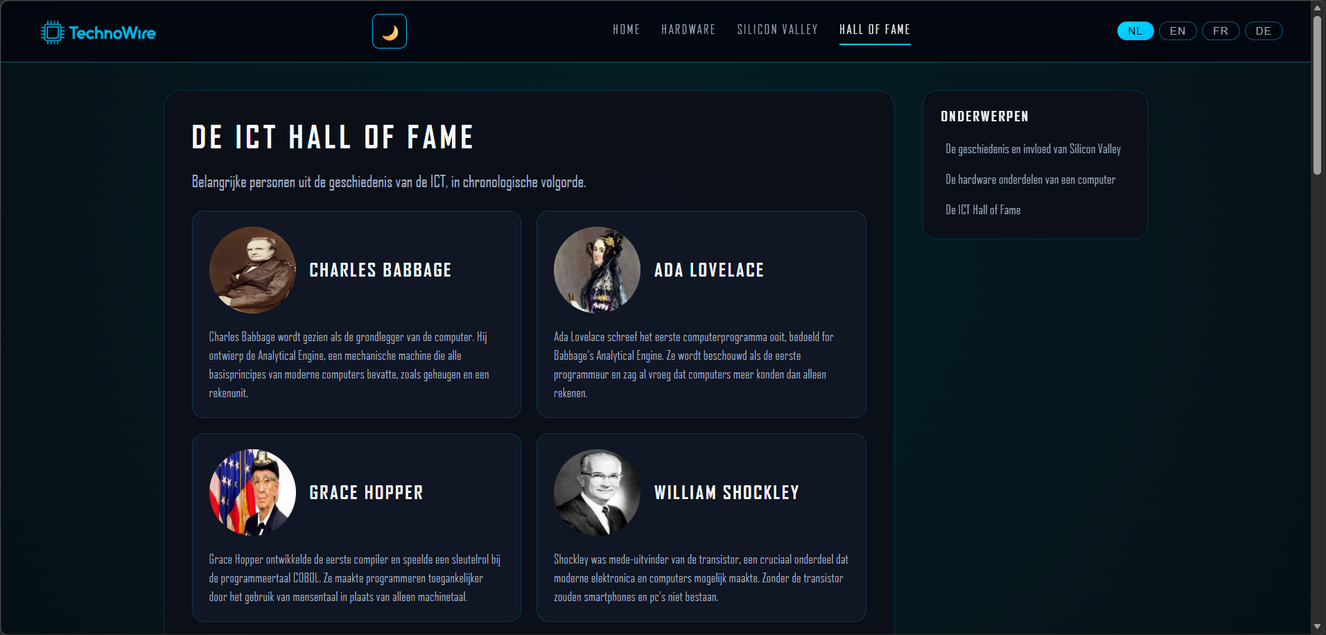 TECHNOWIRE screenshot 1