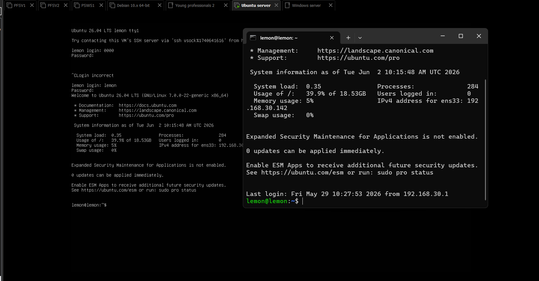 Young professionals 2 screenshot